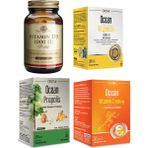 D3 Vitamini 20ML Sprey+Ocean Propolis Sprey 20 Ml+C Vitamini 30 Tablet + Solgar D3 Vitamini 100 Kapsül