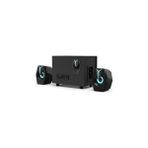 D37 Siyah Bluetooth Hoparlör 2in1 Subwoofer Rgb Işıklı Bilgisayar Hoparlörü Speaker D370690