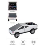 D68 Cyber Model Araba Tasarımlı Bluetooth Hoparlör 15W Güçlü Ses Rgb LED /tws/usb Beyaz - Organik