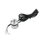 D6MM Npn Fotoelektrik Artımsal Rotary Encoder - 500 Darbe 5-24V Dc