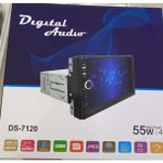 DA-7120 4X55 Watt Double Din Oto Teyp - Siyah
