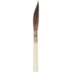 Da Vinci 604 3/0 Kazan Sincap Kılı Yan Kesik Kılıç Çini Seramik Porselen Kestirme Fırçası
