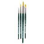 da Vinci Brushes 4226 Nova fırça seti, sulu boya, yağlı ve akrilik boyalar için, sentetik, çeşitli boyutlar , 4 fırça (seri 1570, 122)