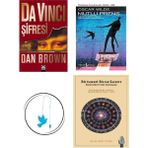 Da Vinci Şifresi - Dan Brown + Bilinmezi Bilme Sanatı + Mutlu Prens + Uçan Kuş Ayraç (Bu Set Yeni ve Eski Kitaplardan Oluşmaktadır)