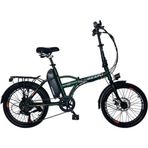 Daafu E-50 Mavi Katlanır Elektrikli Bisiklet