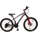 Daafu SXC 300 24 Jant 21 Vites M-Disk Fren Ön Amortisörlü Kırmızı Siyah Dağ Bisikleti