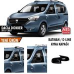 Dacia Dokker (2012-2021) Batman Yarasa Ayna Kapağı (parlak Siyah)