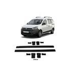 Dacia Dokker 2012-2021 Uyumlu Siyah Renk Wıngbar Port Bagaj Ara Atkı Tavan Barı Arabar 105 cm za241