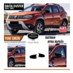 Dacia Duster 2 2018 Sonrası Batman Yarasa Ayna Kapağı Piano Black Abs Plastik