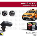 DACIA DUSTER 2018- ARACA ÖZEL KOL DAYAMA SİYAH