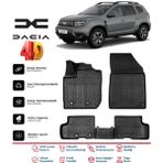 Dacia Duster 2023 ve Sonrası 4.5d Premium Havuzlu Siyah Paspas Takımı Kokusuz