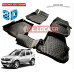 Dacia Duster 2wd 3D Havuzlu Paspas
