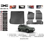 Dacia Duster 4 Wd (4x2) 2024 Model 3D Bagaj Havuzu+4d Havuzlu Paspas Setii - Siyah