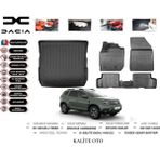 Dacia Duster 4 Wd (4x4) 2023 Model 3D Bagaj Uyumlu Havuzu+4d Havuzlu Paspas Setii - Siyah