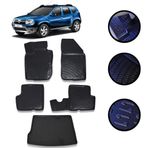 Dacia Duster 4X2 2010-2017 Arası 4D Havuzlu Oto Paspas Bagaj Set