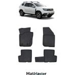 Dacia Duster 4x2 2011 Model 5d Ekstra Havuzlu Paspas - Siyah