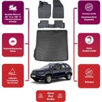 Dacia Duster 4x2 2021 Model Bagaj Havuzu+4d Araca Özel Havuzlu Paspas Takımıı Maxii - Siyah