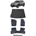 Dacia Duster 4x2 2023 Model 5d Premium Ekstra Havuzlu Paspas ve Bagaj Havuzu Set - Siyah