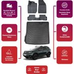 Dacia Duster 4x2 2023 Model Bagaj Havuzu+4d Araca Özel Havuzlu Paspas Takımıı Maxii - Siyah