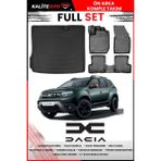Dacia Duster (4x2) 2023 Sonrası 4d Bagaj ve Pro Serisi Havuzlu Paspas Takımı - Siyah