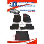 Dacia Duster 4X4 2010-2018 Paspas ve Bagaj Havuzu