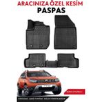 Dacia Duster 4x4 2018 Model Araca Özel Havuzlu Paspas Takım - Siyah