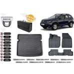 Dacia Duster 4x4 2020 Model Bagaj Havuzu+4d Araca Özel Havuzlu Paspas Takımıı Rice - Siyah