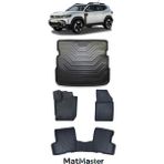 Dacia Duster 4x4 2023 Model 5d Premium Ekstra Havuzlu Paspas ve Bagaj Havuzu Set - Siyah