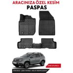 Dacia Duster 4x4 2023 Model Araca Özel Havuzlu Paspas Takım - Siyah