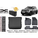 Dacia Duster 4x4 2024 Model Bagaj Havuzu+4d Araca Özel Havuzlu Paspas Takımıı Rice - Siyah