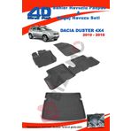 Dacia Duster 4x4 4WD 2010 Model 3D Havuzlu Paspas