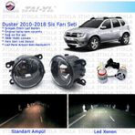 Dacia Duster Beyaz Led Xenon Sis Farı Seti