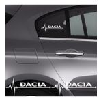 Dacia Duster İçin Uyumlu Aksesuar Oto Ritim Sticker 2 Adet 20 9 Cm