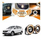 Dacia Lodgy Uyumlu, Universal Mercekli Led Angel Sis Farı, 76mm Turuncu Renk