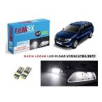 Dacia Logan LED Plaka Aydınlatma Ampul Seti FEMEX Parlak Beyaz