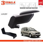 Dacia Logan Mcv 2004 2012 Çelik Ayaklı Gri Siyah Kol Dayama Kolçağı