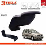 Dacia Logan Mcv 2004 2012 Siyah Çelik Ayaklı Kol Dayama Kolçağı