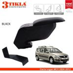 Dacia Logan Mcv 2004 2012 Siyah Çelik Ayaklı Kol Dayama Kolçağı