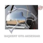 Dacia Logan Mcv Abs 2013 Üzeri Krom 2 Parça Ayna Kapağı