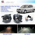 Dacia Logan Sedan 2004-2012 Beyaz Led Xenon Sis Farı Seti