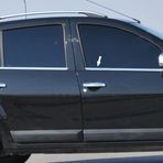 Dacia Sandero 2006-2012 4 Parça Paslanmaz Çelik Cam Çıtası