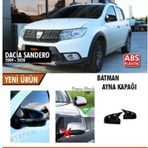Dacia Sandero 2009-2020 Batman Yarasa Ayna Kapağı Piano Black Abs Plastik