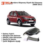 Dacia Sandero Stepway 2008 2012 Siyah Çelik Ayaklı Kol Dayama Kolçağı