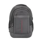 Dada 01 Laptop Dizüstü Bilgisayar Çantası 14"-15,6" inç Ortaokul Lise Üniversite Okul Çantası Unisex Gündelik Kadın Erkek Sırt Çantası Usb Type-C Aparat Darbe Emici Koruma Su Geçirmez Kumaş (Antrasit)