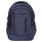 Dada 05 Laptop Sırt Çantası 14"-15,6" inç Ortaokul Lise Üniversite Okul Çantası Unisex Gündelik Kadın Erkek Sırt Çantası Usb Type-C Aparat Darbe Emici Koruma Su Geçirmez Kumaş Ortopedik (Lacivert)