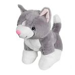 Dada Kedi Gri 36 cm Peluş Oyuncak