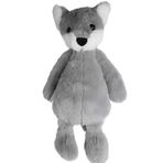 Dada Uyku Arkadaşı Tilki Gri 34 cm Peluş Oyuncak