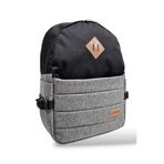 Dadacuq Suya Dayanıklı Spor Okul Outdoor Sırt Çantası, 13.3 ve 14 İnç Laptop Uyumlu, Siyah Gri