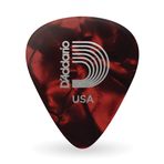 D'Addario Celluloid Red Pearl Heavy Pena