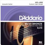Daddario Daddarıo Ej13 Akustik Gitar Tel Seti